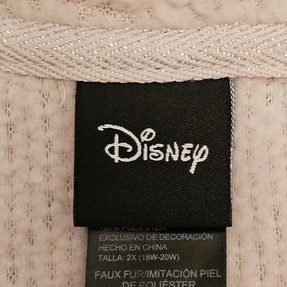 Disney "Keep Cozy" Winnie The Pooh & Piglet Sleepwear Top Comfort Pink Fleece 2X - Picture 5 of 13